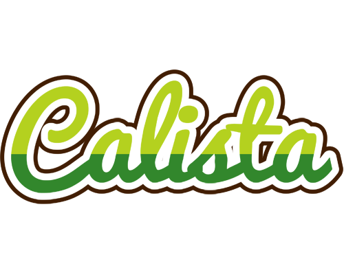 Calista golfing logo