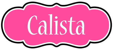 Calista invitation logo