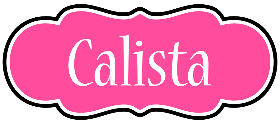 Calista invitation logo