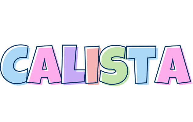 Calista pastel logo