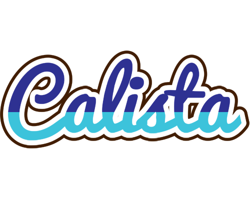 Calista raining logo