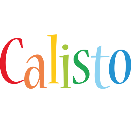 Calisto birthday logo