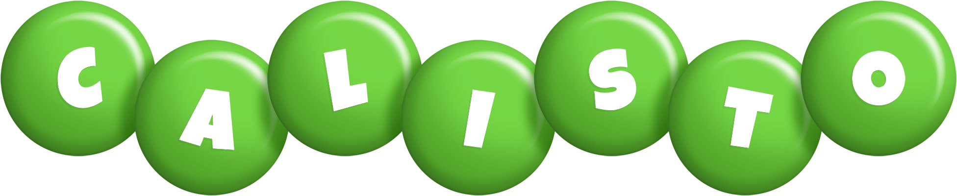 Calisto candy-green logo