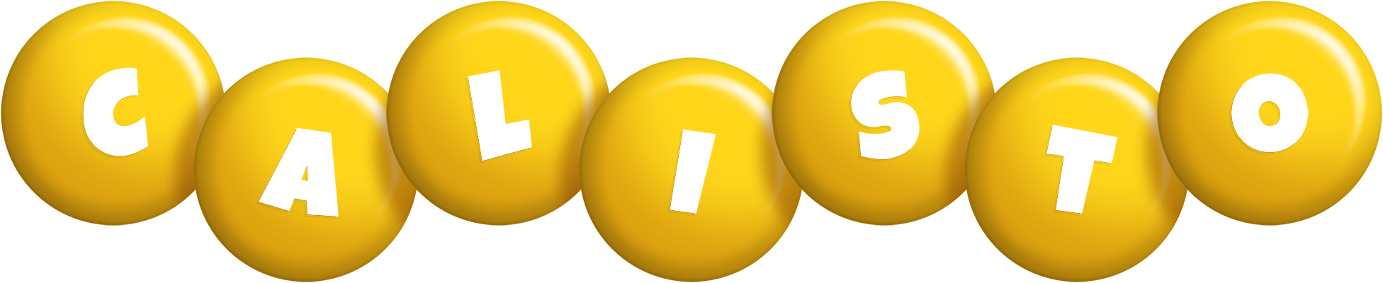 Calisto candy-yellow logo