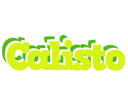 Calisto citrus logo