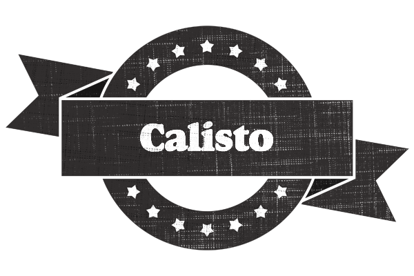 Calisto grunge logo