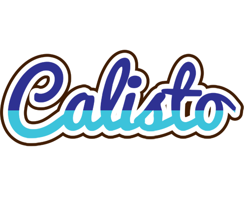 Calisto raining logo