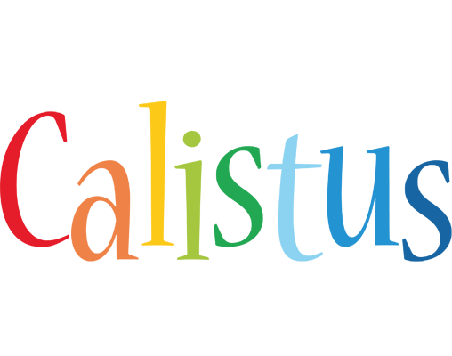 Calistus birthday logo