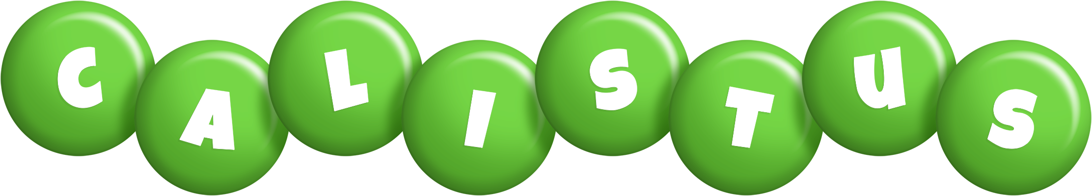 Calistus candy-green logo