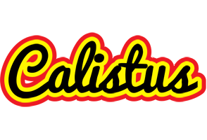 Calistus flaming logo