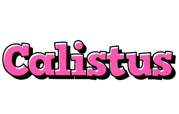 Calistus girlish logo