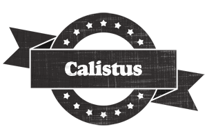 Calistus grunge logo