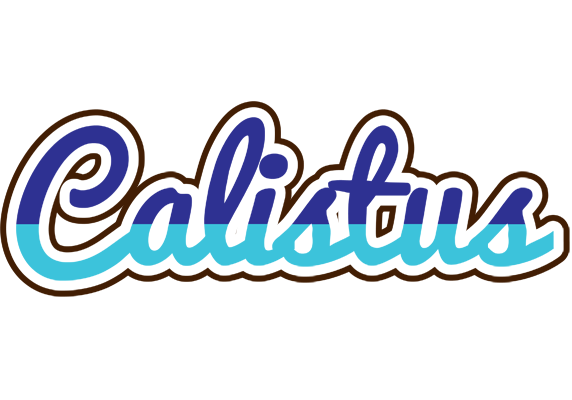 Calistus raining logo