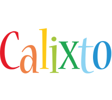 Calixto birthday logo