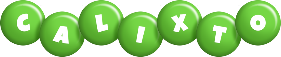 Calixto candy-green logo