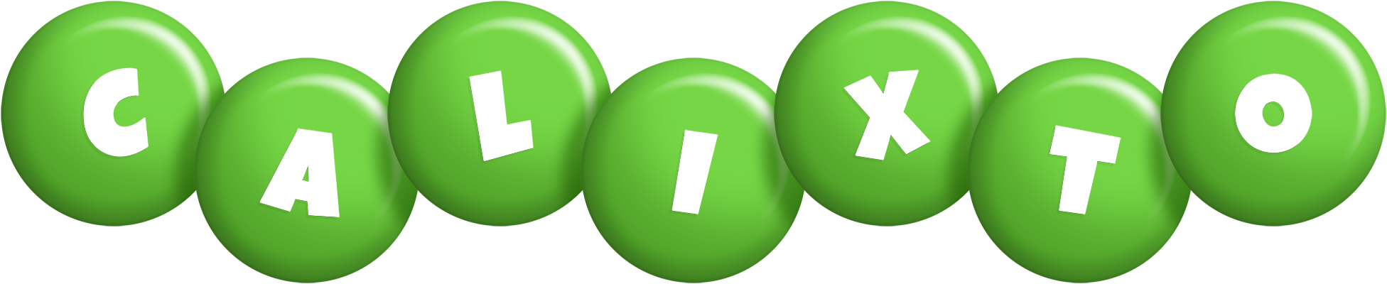 Calixto candy-green logo