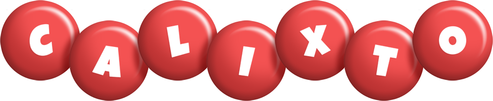 Calixto candy-red logo