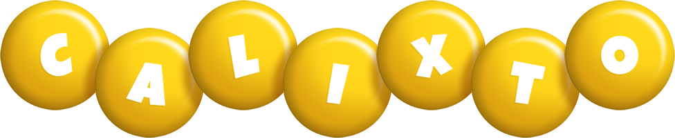 Calixto candy-yellow logo