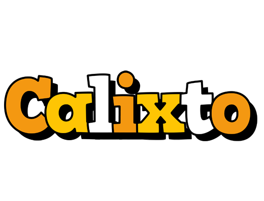 Calixto cartoon logo