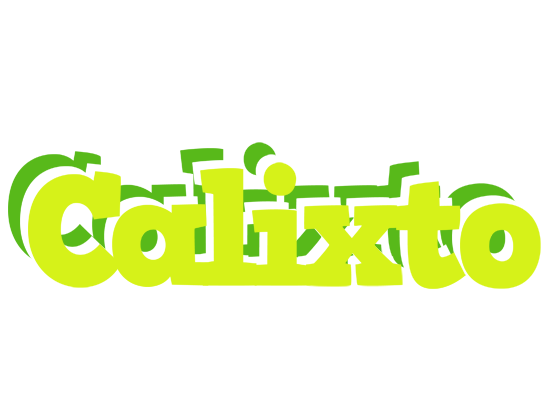 Calixto citrus logo