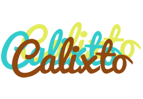 Calixto cupcake logo