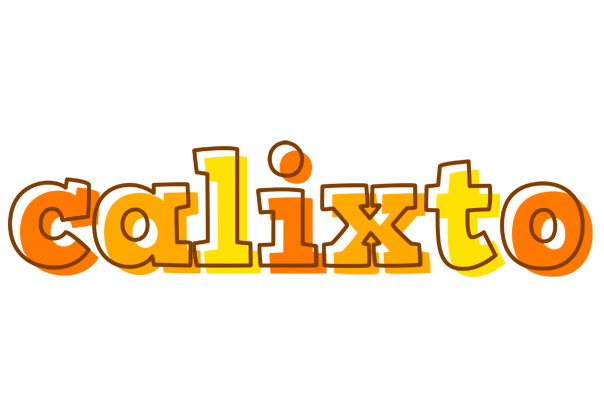 Calixto desert logo