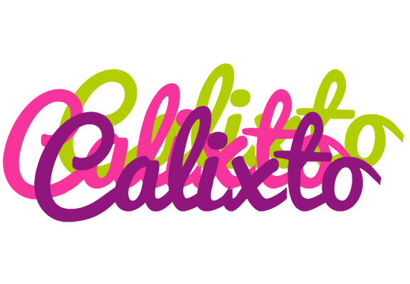 Calixto flowers logo