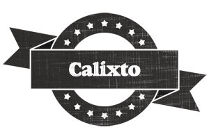 Calixto grunge logo