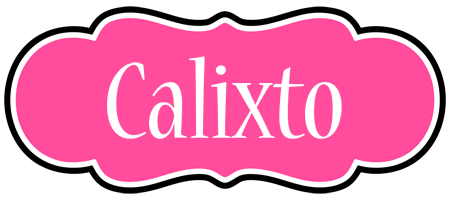 Calixto invitation logo