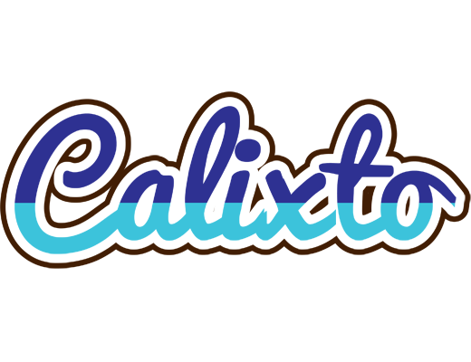 Calixto raining logo