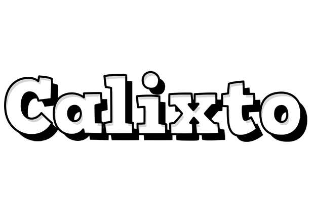 Calixto snowing logo