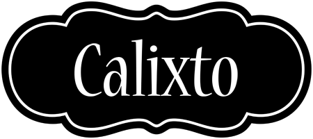 Calixto welcome logo