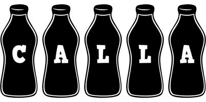 Calla bottle logo