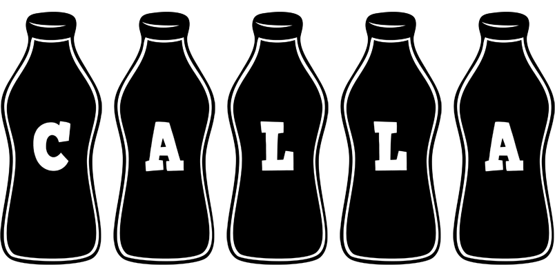 Calla bottle logo