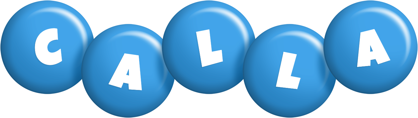Calla candy-blue logo
