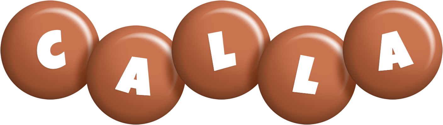 Calla candy-brown logo