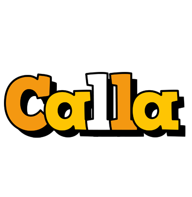 Calla cartoon logo