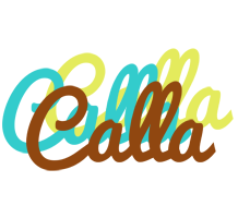 Calla cupcake logo