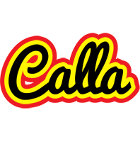 Calla flaming logo