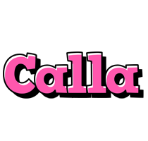 Calla girlish logo