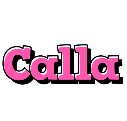 Calla girlish logo