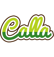 Calla golfing logo