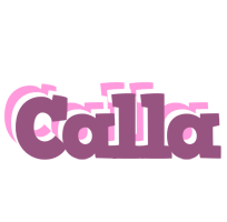 Calla relaxing logo