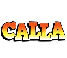 Calla sunset logo