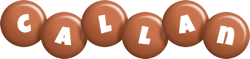Callan candy-brown logo