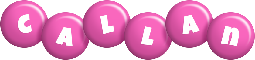 Callan candy-pink logo