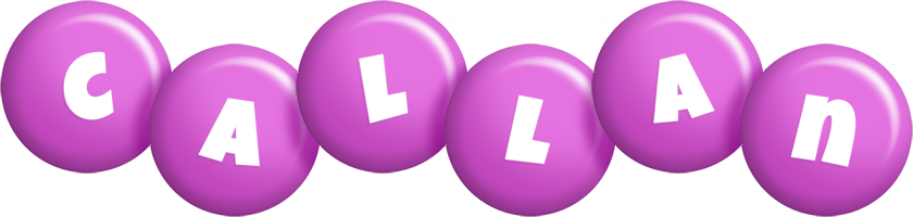 Callan candy-purple logo