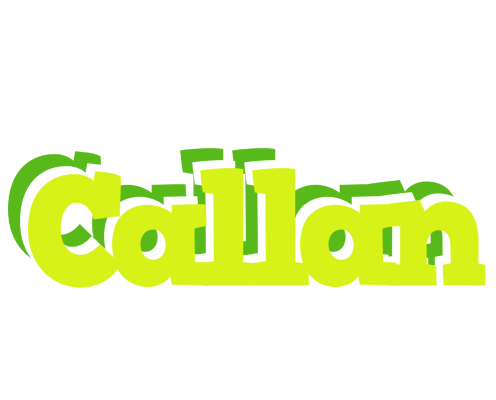 Callan citrus logo