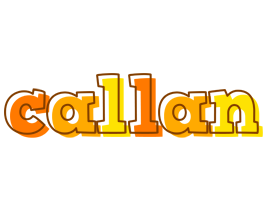 Callan desert logo