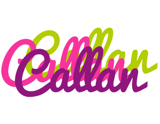 Callan flowers logo